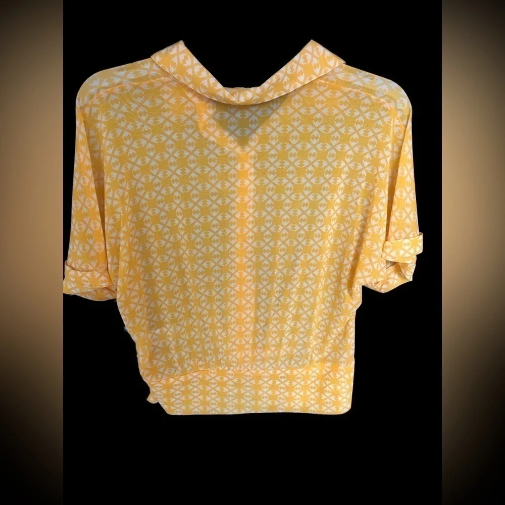Brand New with Tags Small Milk and Honey Yellow Blouse - Picture 2 of 3